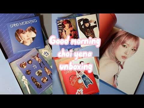 Видео: ✨ 🎀 Распаковка альбома йены/ Good morning yena⭐