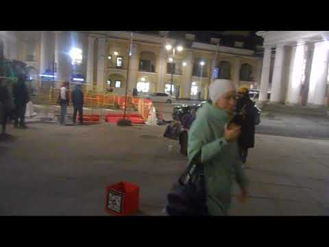 Видео: Уличные музыканты Питер Глеб Васильев и Сева на Думской 4 ноября - Ночной дозор