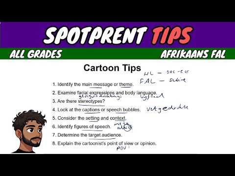Видео: Советы по мультфильмам | Африкаанс FAL