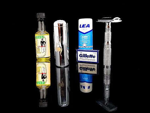 Видео: Бритьё! Pearl. LEA. CLUBMAN PINAUD CLASSIC VANILLA. GILLETTE Platinum.