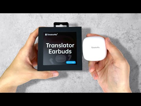 Видео: TRANSLATOR EARBUDS WT2 EDGE - НАУШНИКИ С ОНЛАЙН ПЕРЕВОДЧИКОМ