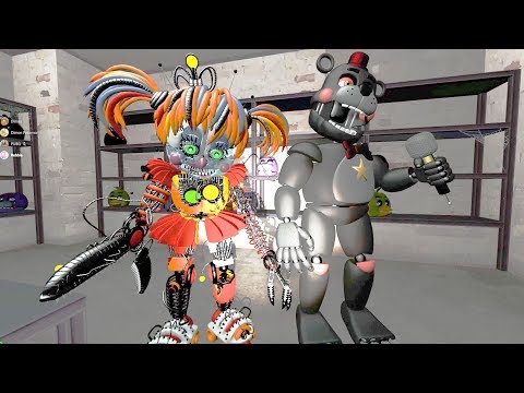 Видео: АНИМАТРОНИКИ ОХРАНЯЮТ ПИЦЦЕРИЮ FNAF ► Garry's Mod