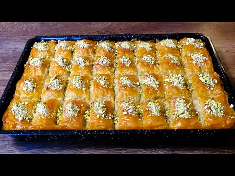 Видео: Пахлава с орехами и готовыми корочками. Проверенный рецепт!