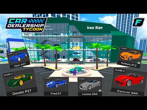 Видео: НОВЫЙ СУПЕР АВТОСАЛОН! НОВЫЕ 6 МАШИН! НОВЫЙ КОД! | Car Dealership Tycoon