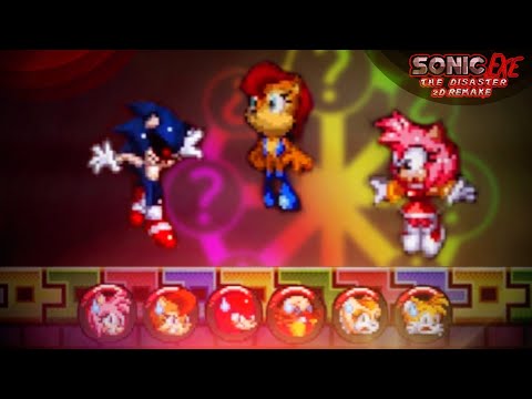 Видео: Челленджи изменили правила игры! | Sonic.exe The Disaster 2D Remake [Coop] [7]