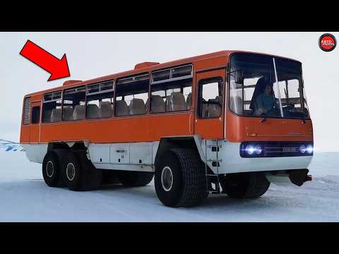 Видео: 7 редких полноприводных автобусов СССР.