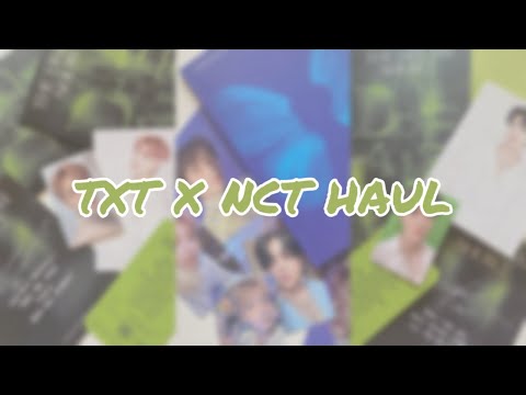 Видео: 🍀Распаковка посылок с картами TXT и NCT | kpop collection