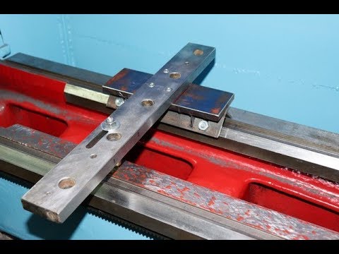 Видео: Самолет- Поверочный мостик для токарного станка