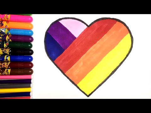 Видео: Как нарисовать сердечко LIKEE | Сурет салып уйрену