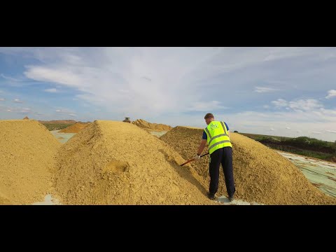 Видео: Испытание песка по ГОСТ 8736 для строительных лабораторий