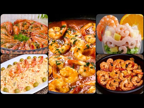 Видео: 5 простых рецептов с креветками, которые можно приготовить дома (без лишних хлопот)