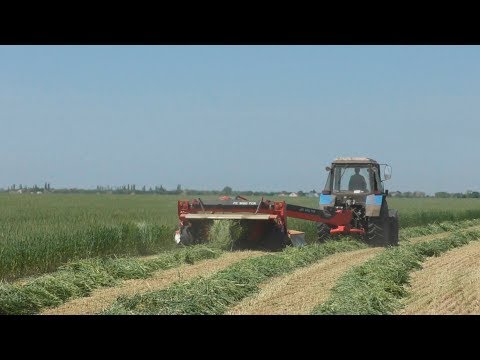 Видео: Косарка-плющилка FC 3160 TCR KUHN