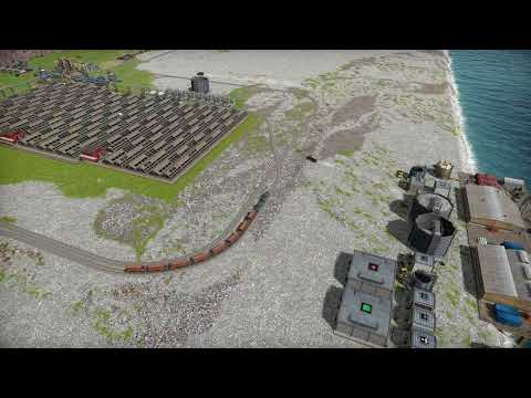 Видео: Captain of Industry карта хвост дракона 11 часть