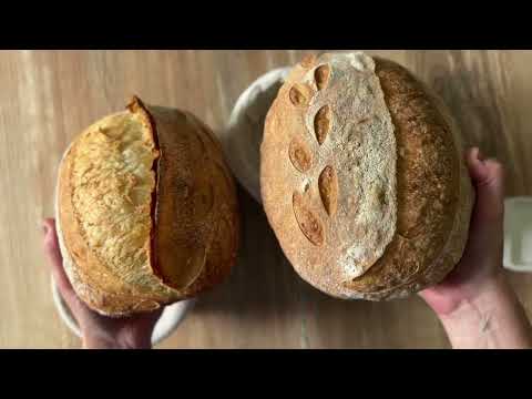 Видео: Дефекты подового хлеба. Разбор ошибки "надрыв и заплывший гребешок"