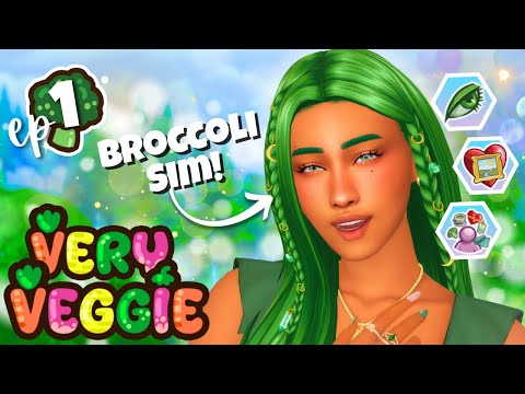 Видео: *НОВИНКА* Очень вегетарианское испытание! 🥦 Брокколи №1 (The Sims 4)