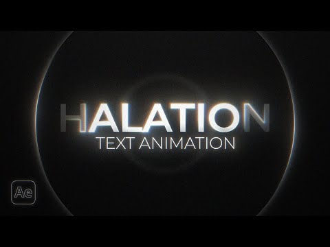 Видео: Ореол светящегося текста в After Effects