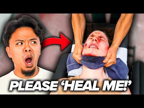 Видео: ДОКТОР ТУБИО «СПАСАЕТ» УЧИТЕЛЯ ОТ **МИГРЕННОГО АДА**😭😱 | Ежедневный видеоблог | Облегчение боли в...