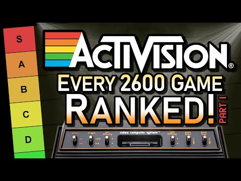 Видео: Полный список игр для Activision/Atari 2600 — ВСЕ 44 ИГРЫ В РЕЙТИНГЕ — Часть первая