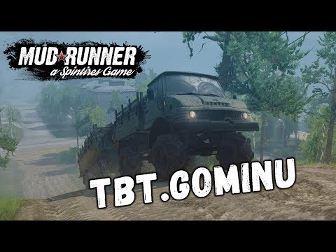 Видео: Spintires: MudRunner обзор мода [ TBT.GOMINU ] КОЛОБОК