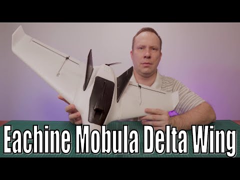 Видео: Eachine Mobula Delta Wing. Новое летающее крыло. Сборка и настройка.