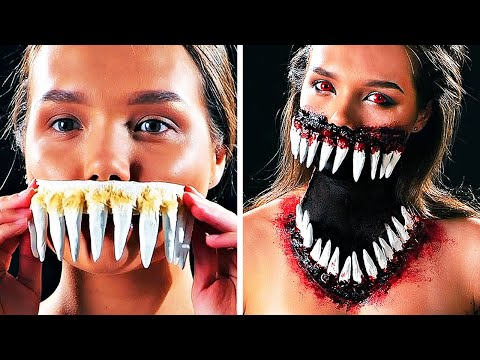 Видео: 21 ИДЕЯ 'СТРАШНОВАТОГО' МАКИЯЖА ДЛЯ ВЕЧЕРИНОК
