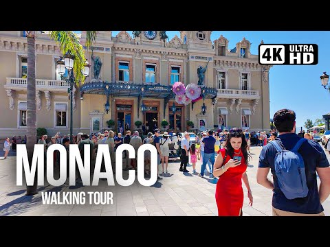 Видео: МОНАКО 🇲🇨 Прогулка по роскошному Монте-Карло | Тур в формате 4K
