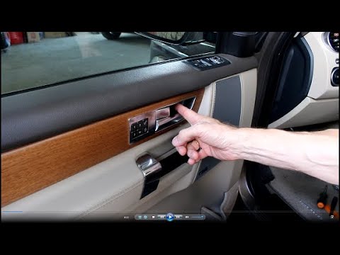 Видео: Замена рамки клавиш стеклоподъёмника на Land Rover Discovery 4  3,0 Ленд Ровер Дискавери 4 2015
