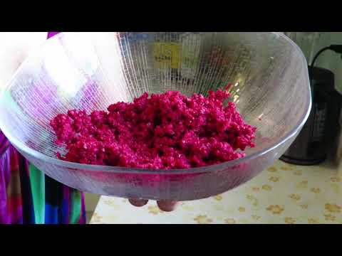 Видео: Сыроедение: Свекольный хуммус