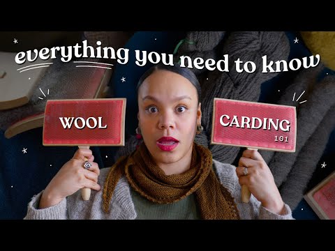 Видео: Как кардочесать шерсть: руководство для начинающих по подготовке волокон