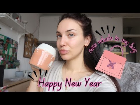Видео: Нова година = Нова чанта - Какво има в моята чанта + пазар от DM