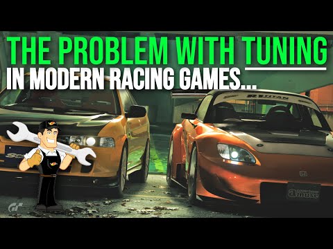 Видео: Проблема с настройкой в ​​современных гоночных играх /