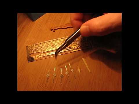 Видео: Бот "Святой Гавриил". Подготовка пера руля и петель.