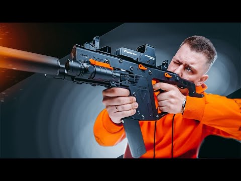 Видео: ПУШКА! Гидробол Kriss Vector V2 с Алиэкспресс! Лучший OrbeeGun(Орбиган) стреляющий орбизами!