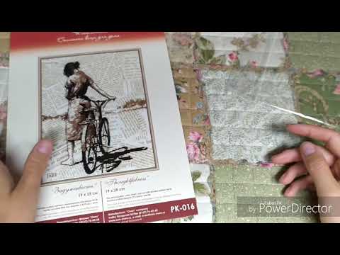 Видео: Вышивка в июле. Половина Эстэ готова!