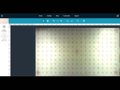 Видео: Тест калибровки камеры для Glowforge и как его запустить