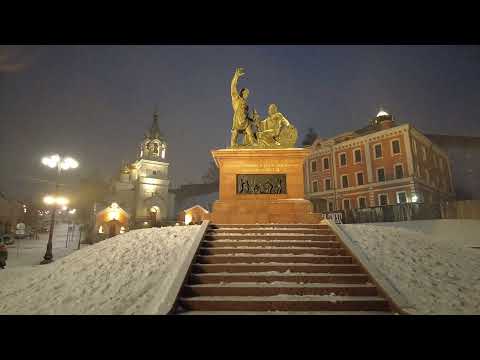 Видео: Нижний Новгород -  Рождественская улица