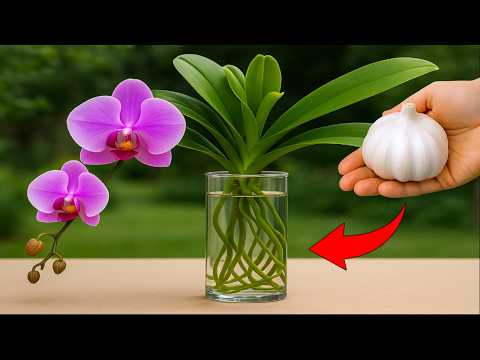 Видео: Выращивайте орхидеи в этой земле, а не в земле! Орхидеи будут обильно цвести и пускать новые корни.