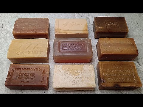 Видео: Soap Cutting🧼ASMR🔪Резка сухого мыла 170
