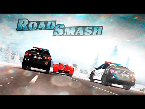 Видео: Сумасшедшие Гонки #1 Прохождение игры ВИДЕО про машинки ROAD SMASH  games about cars