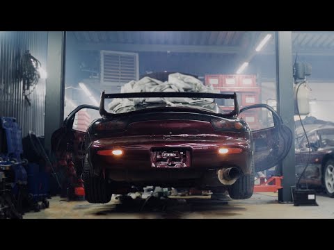 Видео: Первый запуск Мазды RX-7 на роторе! Как же она звучит...