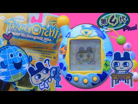Видео: Полный обзор Тамагочи в4.5 от компании Бандай | Tamagotchi v4.5 Review