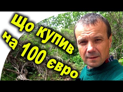 Видео: Підписник допоміг грошима! Що можна придбати на 100 євро? На що витратив 100 євро