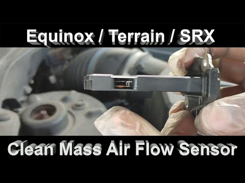 Видео: Equinox Terrain SRX — датчик массового расхода воздуха (MAF)