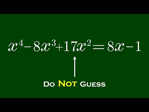 Видео: Германия | Как это решить? | Математическая олимпиада x = ?