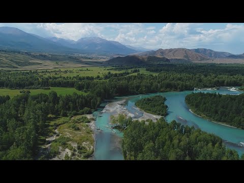 Видео: Восточно-Казахстанская область. Катон-Карагай ( Kazakhstan from above )