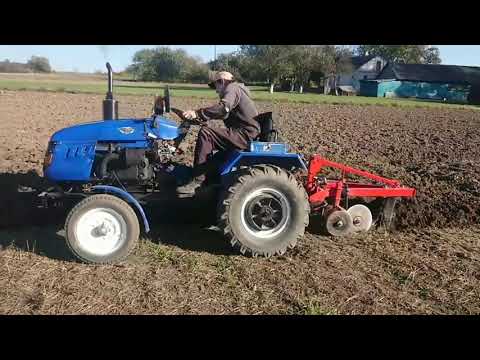 Видео: Гарнішої оранки певно не було👍 Шифенг 160 Турбо Інтеркулер з плугом Віракс 2-25 і відрізним диском💪