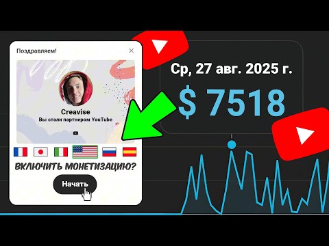 Видео: как БЫСТРО выйти на МОНЕТИЗАЦИЮ в YouTube (2025)