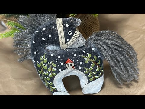 Видео: Коник - текстильна іграшка символ 2026 року