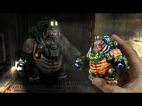 Видео: Как сделать кастомную фигурку Кибер-Манкубуса из игры DOOM