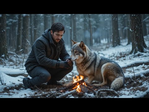 Видео: Раненый волк привёл человека в лес… То, что он показал, тронуло до слёз!